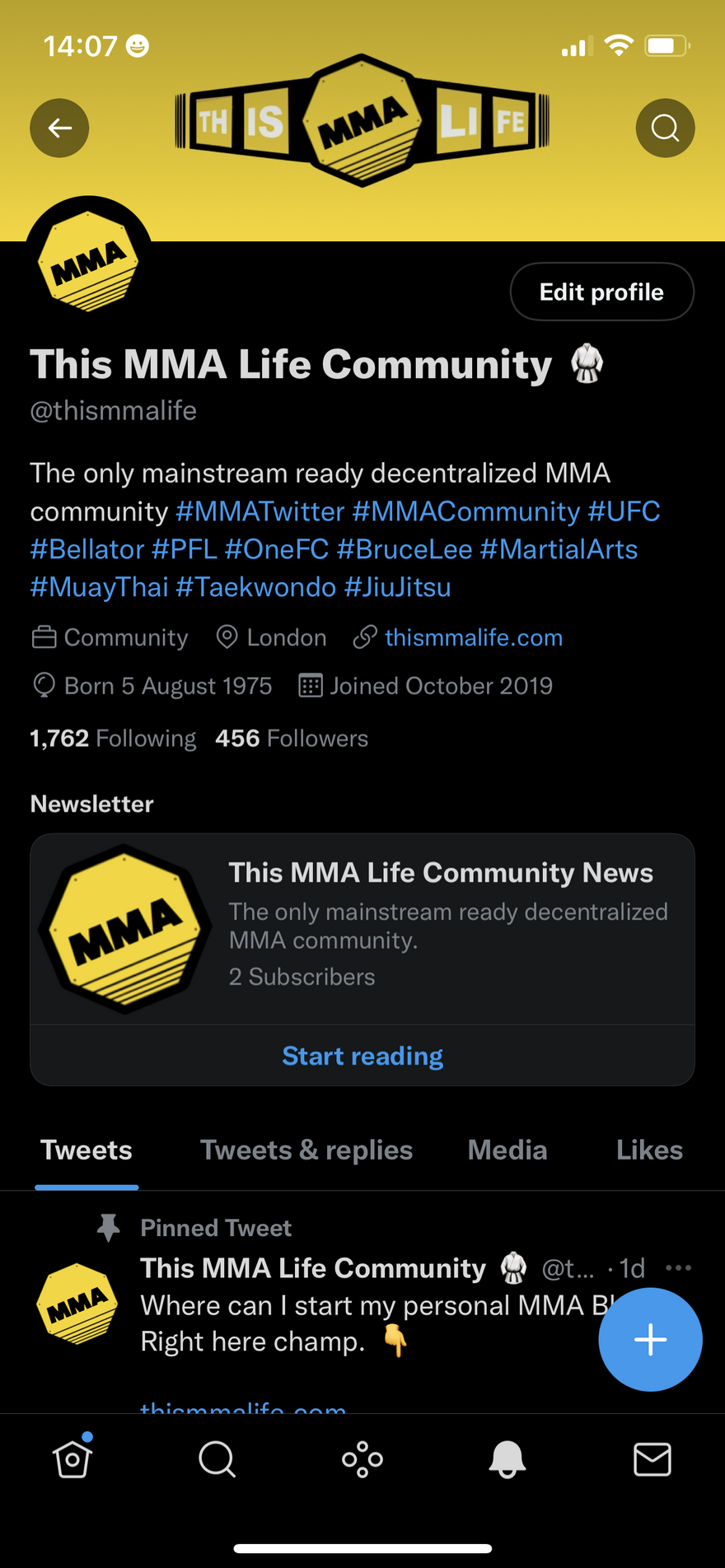 this mma life newsletter