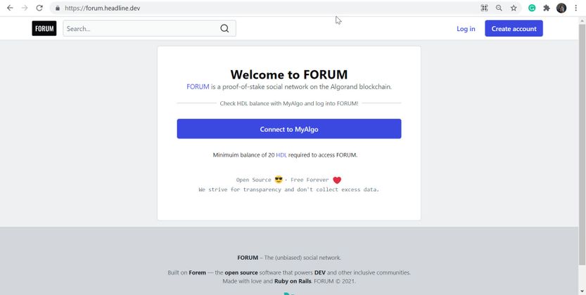 Cover image for FORUM Update: The first POS Social Network