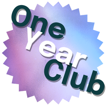 One Year Club badge