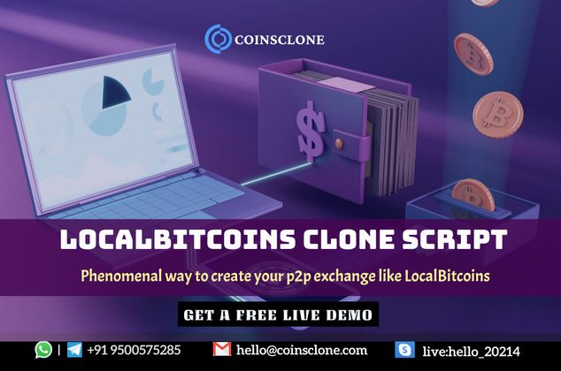 Cover image for Localbitcoins clone script - Phenomenal way to create your p2p exchange like LocalBitcoins.