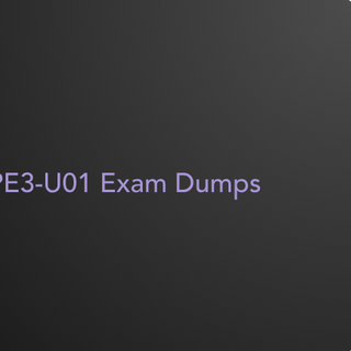HPE3-U01 Exam Dumps profile picture