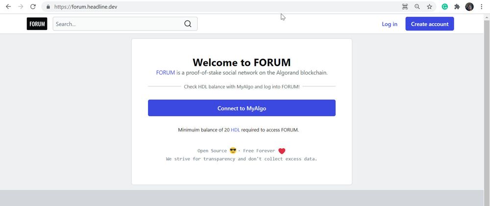 Cover image for FORUM Update: The first POS Social Network